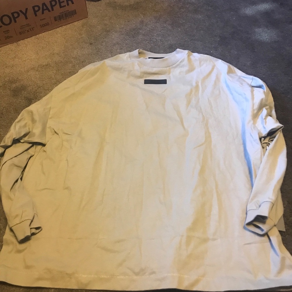 Essentials Fear Of God Crewneck Long Sleeve SEAL Pacsun SZ Large